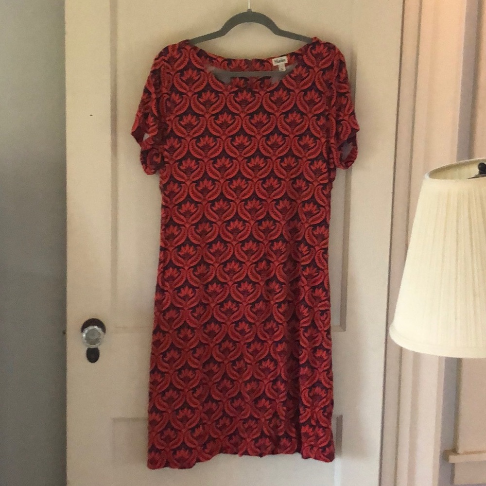 Short sleeved Hatley dress.